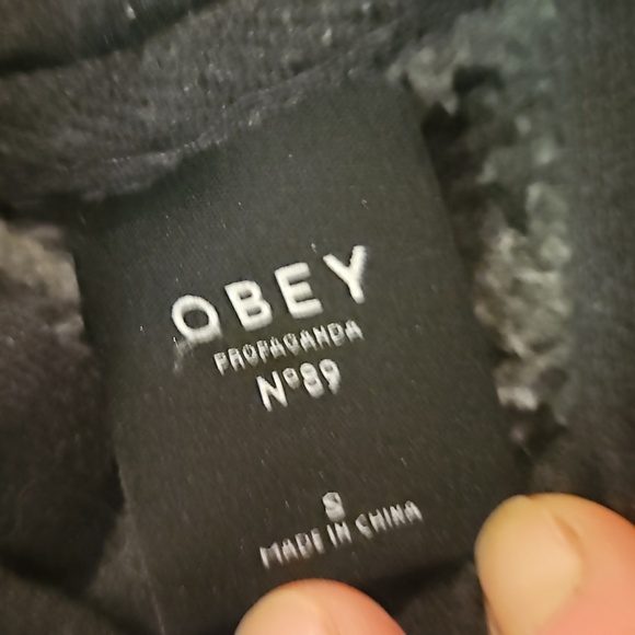 Obey Propaganda Grey Hoodie - Picture 5 of 5